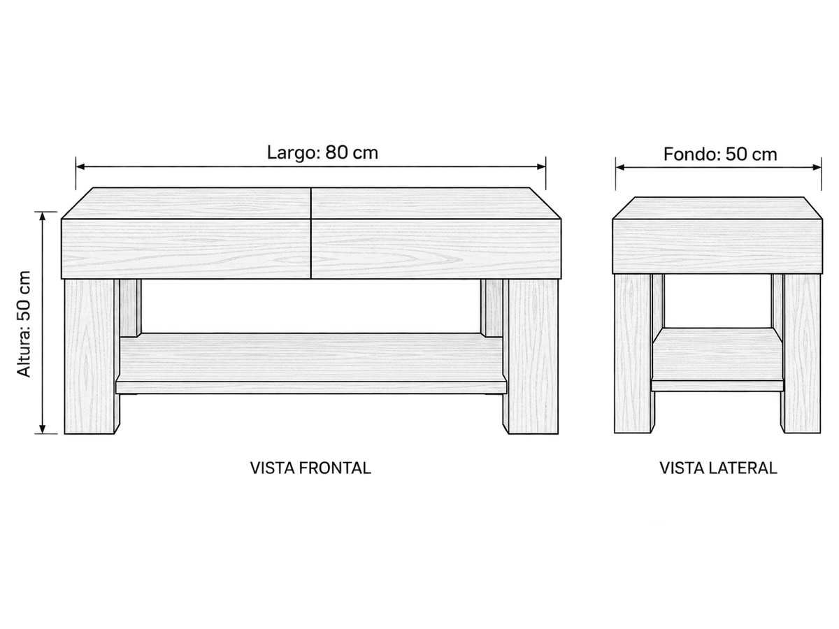 Mesa De Centro Maya
