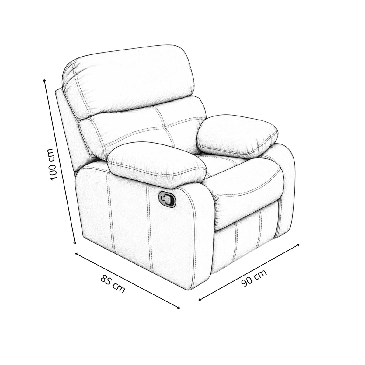 Sillón Reclinable Duque