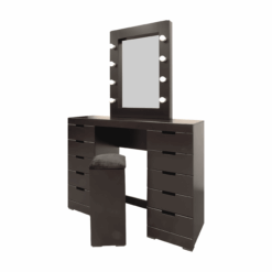 Alternative view of Tocador Vanity Estrella Chocolate