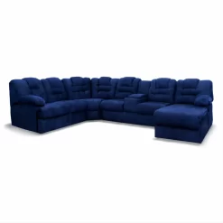 Sala Hermes Curvo Chaise (1Rec) - Marino